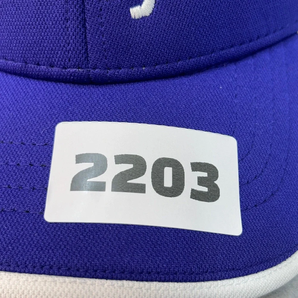 Mercy Health Logo Unisex Purple OC Sports Baseball Hat Adjustable Hook Loop OSFA
